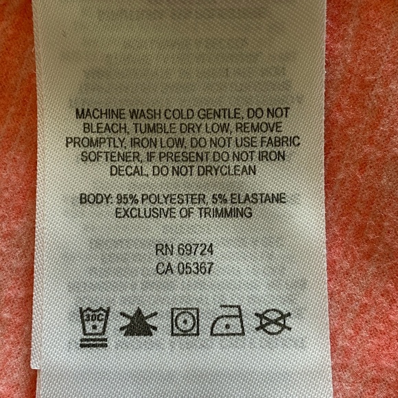 Columbia Women’s Coral Colored Size MEDIUM Fleece Hoodie Pullover PRE-OWNED - Picture 4 of 5